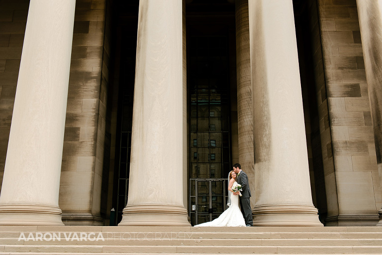 22 cmu pillars pittsburgh(pp w768 h512) - Cassidy + David | Westin Convention Center Wedding Photos