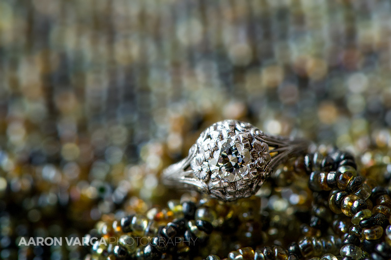 01 diamond engagement ring(pp w768 h510) - Amelia + Marc | Wyndham Pittsburgh University Center Wedding