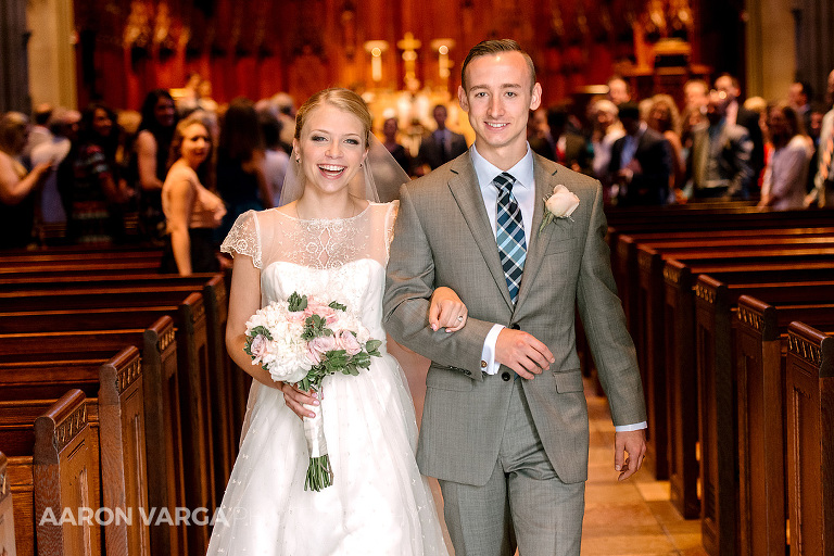 16 heinz chapel wedding recessional(pp w768 h512) - Wyndham Pittsburgh University Center Wedding
