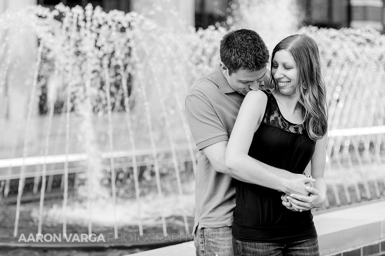 12 duquesne university fountain(pp w768 h512) - Jolene + Kurt | Duquesne University and North Shore Engagement Photos