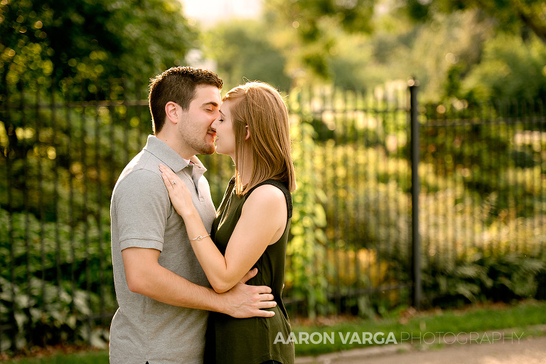 03 Schenley Park engagement sunset(pp w768 h512) - Loren + Brandon | Schenley Park and Phipps Conservatory Engagement