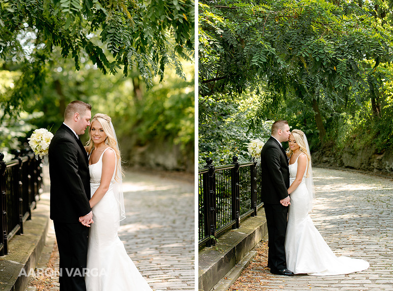 31 schenley park cobblestone road(pp w768 h569) - Mallory + Mark | Circuit Center & Ballroom Wedding Photos