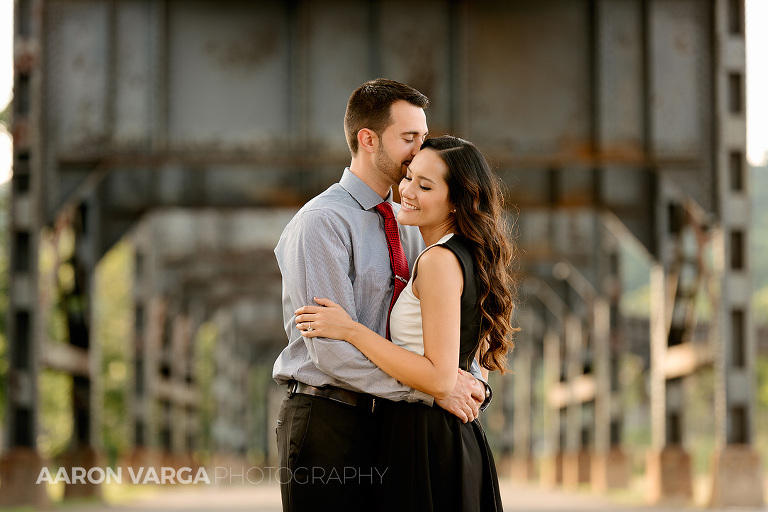 14 under bridge strip district(pp w768 h512) - Gina + Anthony | Strip District and Mt. Washington Engagement Photos