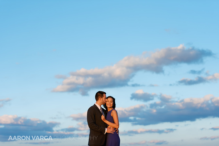 28 mt washington engagement photos sunset(pp w768 h512) - Gina + Anthony | Strip District and Mt. Washington Engagement Photos