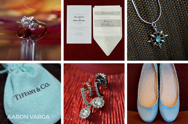 03 red blue wedding details(pp w768 h507) - Alison + Matt | Butler Country Club Wedding Photos