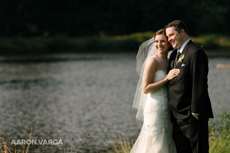 31 butler country club lake bride groom(pp w768 h512) - Alison + Matt | Butler Country Club Wedding Photos