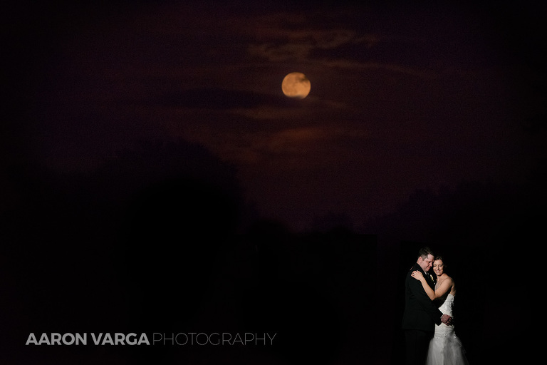 supermoon wedding photo(pp w768 h512) - Alison + Matt | Butler Country Club Wedding Photos
