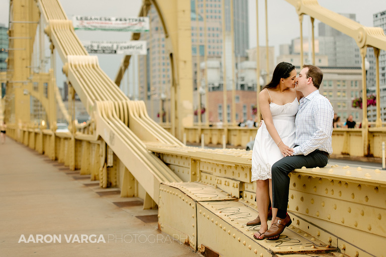 22 yellow bridges engagement(pp w768 h512) - Simi + Will | Downtown and North Shore Engagement Photos