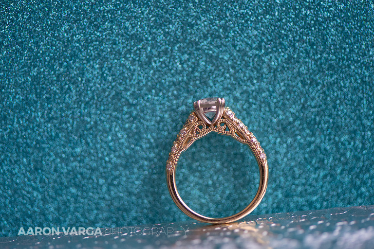 03 gold engagement ring details(pp w768 h512) - Kirstin + Brad | Pittsburgh Athletic Association Wedding Photos