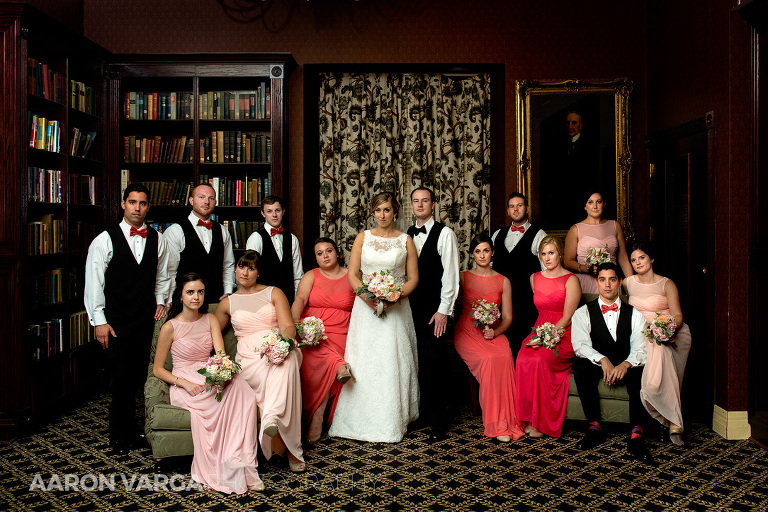 40 bridal party vogue pose magazine(pp w768 h512) - Kirstin + Brad | Pittsburgh Athletic Association Wedding Photos