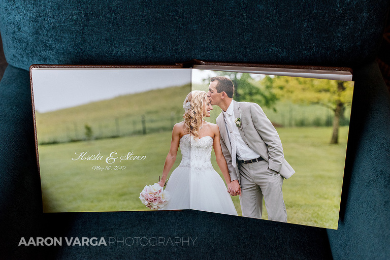 05 west overton barn wedding album(pp w768 h512) - Brown Leather Flush Mount Wedding Album | West Overton Museums