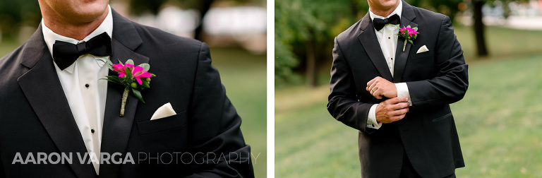 21 pink boutonniere(pp w768 h252) - Chloe + Jared | Oakmont Country Club Wedding Photos