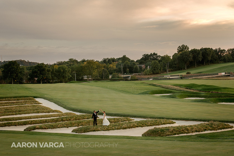 38 oakmont country club sunset wedding photo(pp w768 h512) - Chloe + Jared | Oakmont Country Club Wedding Photos