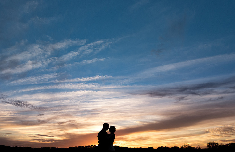 48 oakmont country club silhouette(pp w768 h496) - Chloe + Jared | Oakmont Country Club Wedding Photos