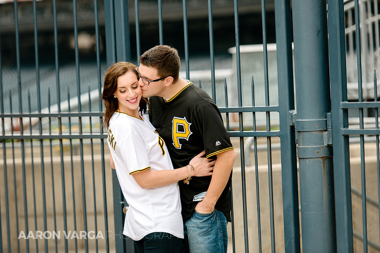 03 pnc park engagement(pp w768 h512) - Colleen + Zack | Chatham University Engagement Photos