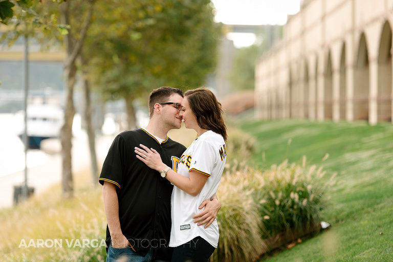 05 pnc park baseball engagement(pp w768 h512) - Colleen + Zack | Chatham University Engagement Photos