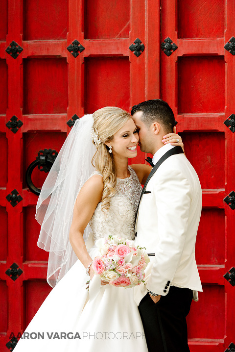 27 cathedral of learning pitt red door1(pp w480 h718) - Gina + Chris | Mellon Institute and Pennsylvanian Wedding Photos