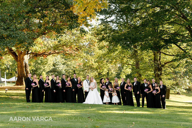 14 huge bridal party(pp w768 h512) - Gina + Chris | Oglebay Resort Wedding Photos
