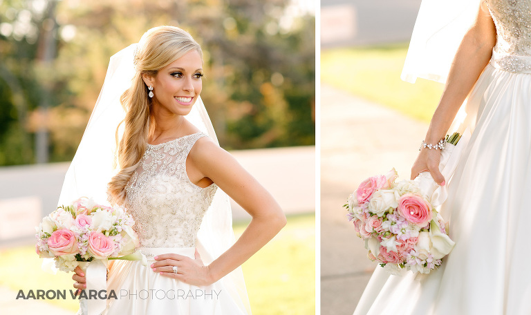 19 bride pink white wedding bouquet(pp w768 h456) - Gina + Chris | Oglebay Resort Wedding Photos