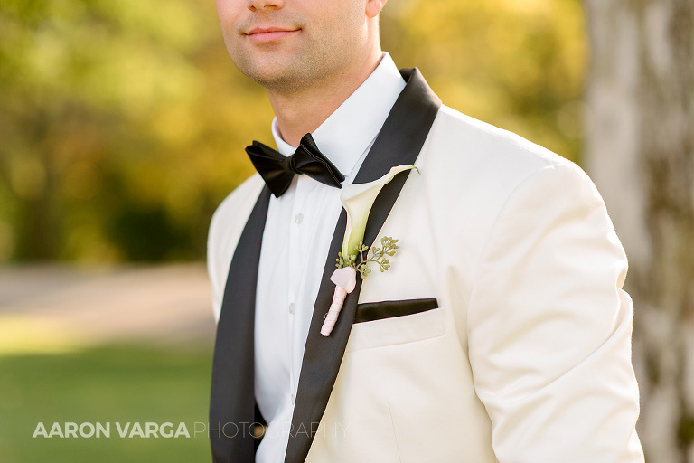 21 groom ivory tuxedo(pp w768 h512) - Gina + Chris | Oglebay Resort Wedding Photos