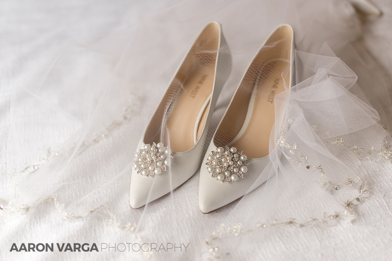 02 ivory nine west wedding shoes(pp w768 h512) - Kacie + Trevor | Heinz Chapel & Embassy Suites Wedding Photos