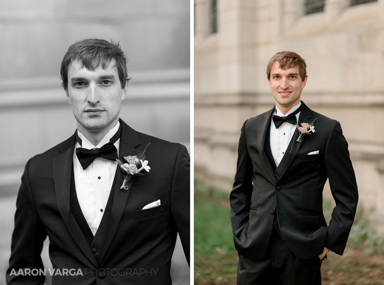 20 groom portrait(pp w768 h569) - Kacie + Trevor | Heinz Chapel & Embassy Suites Wedding Photos