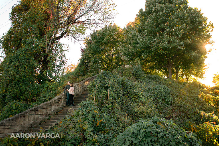 03 washingtons landing engagement(pp w768 h512) - Dina + Brendan | Washington's Landing and Mellon Park Engagement