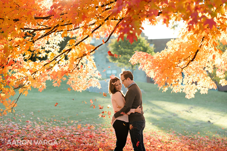 23 engagement photos colorful fall(pp w768 h512) - Dina + Brendan | Washington's Landing and Mellon Park Engagement