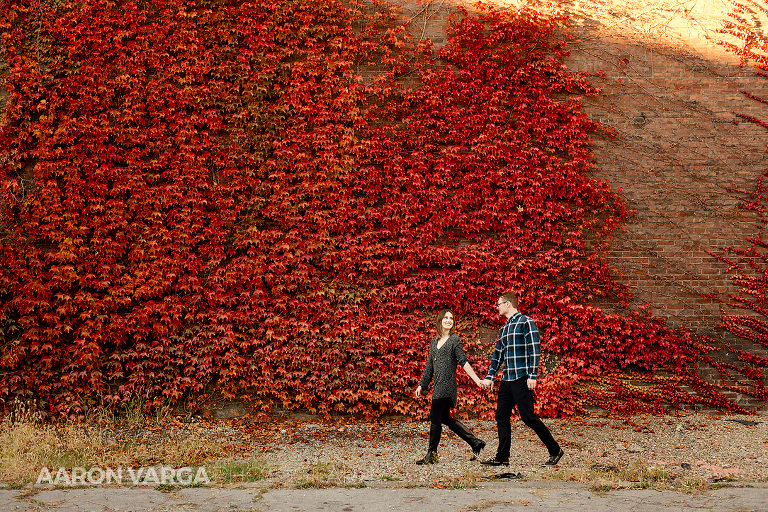 17 red ivy wall engagement(pp w768 h512) - Kelsey + Mike | West Park and Mt. Washington Engagement Photos