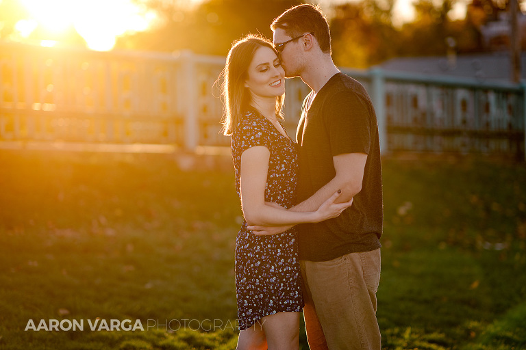 21 sunset engagement mt washington(pp w768 h512) - Kelsey + Mike | West Park and Mt. Washington Engagement Photos