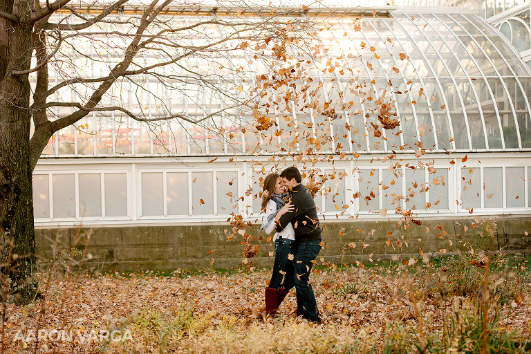 25 leaves falling engagement(pp w768 h512) - Megan + Robert | Pitt University & Schenley Park Engagement Photos