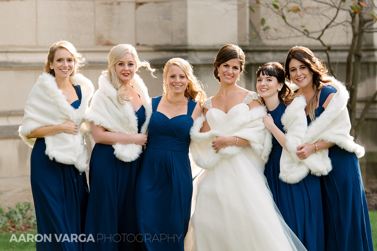 12 fur wraps winter wedding(pp w768 h512) - Stephanie + Ryan | Heinz Chapel and University Club Wedding Photos