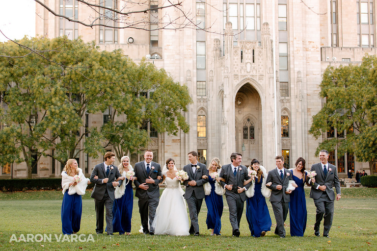 13 blue bridal party dresses(pp w768 h512) - Stephanie + Ryan | Heinz Chapel and University Club Wedding Photos
