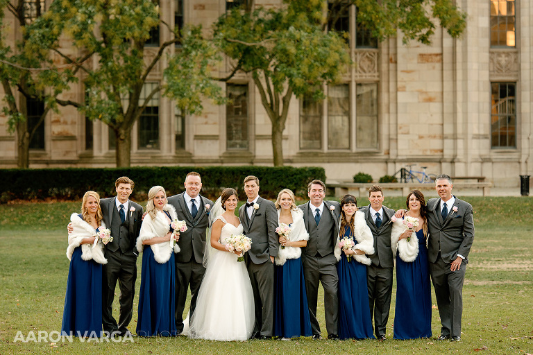 14 pitt university wedding bridal party(pp w768 h512) - Stephanie + Ryan | Heinz Chapel and University Club Wedding Photos