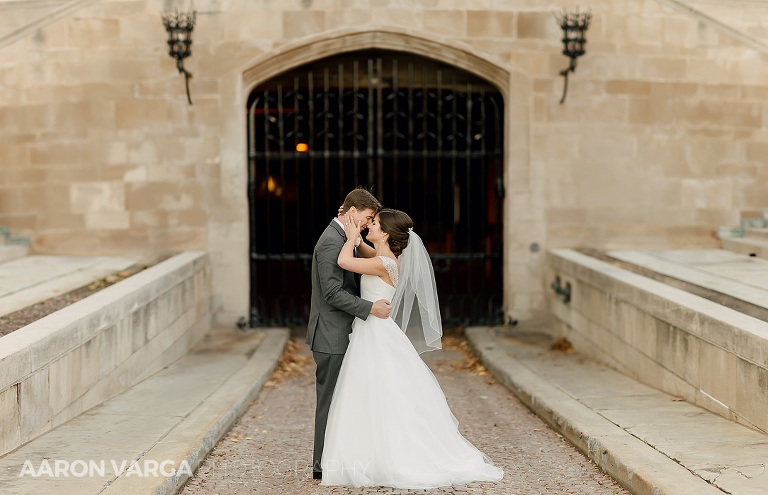 23 cathedral of learning gate(pp w768 h495) - Stephanie + Ryan | Heinz Chapel and University Club Wedding Photos
