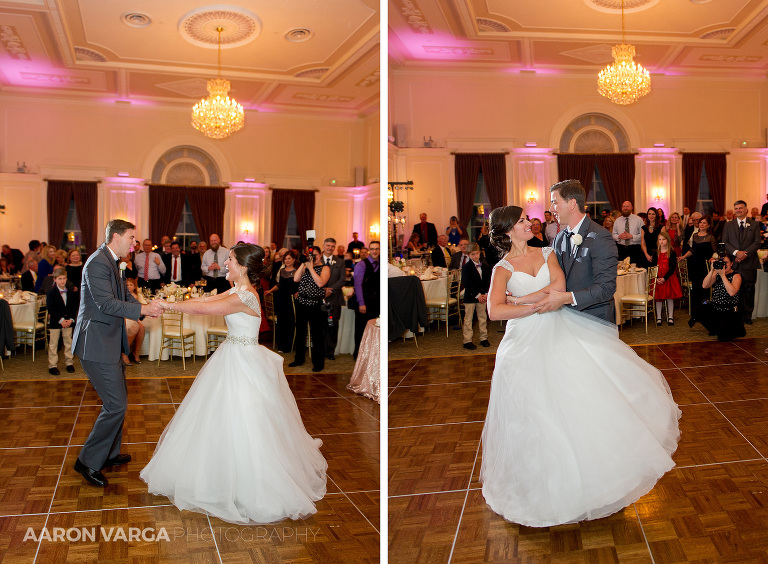 41 university club wedding first dance(pp w768 h564) - Stephanie + Ryan | Heinz Chapel and University Club Wedding Photos