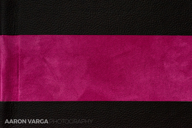 07 finao one lusterin hot(pp w768 h512) - Black and Pink Leather Wedding Album | Oakmont Country Club