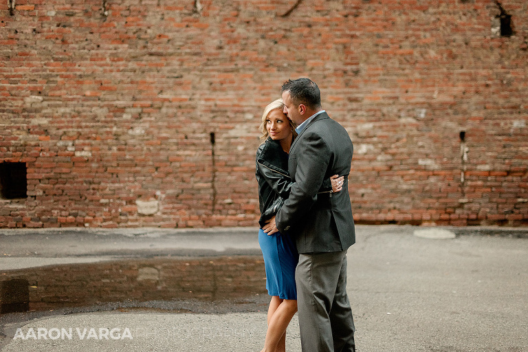 23 brick wall downtown pittsburgh(pp w768 h512) - Stephanie + John | Hartwood Acres Mansion Engagement Photos