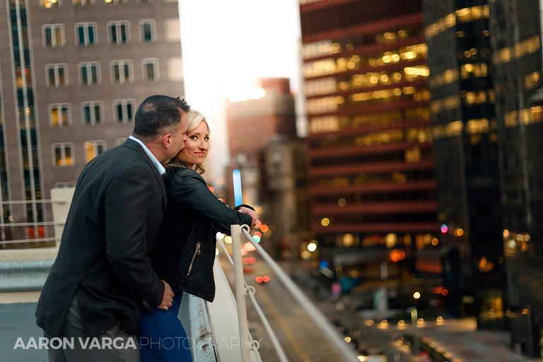29 pittsburgh rooftop engagement(pp w768 h512) - Stephanie + John | Hartwood Acres Mansion Engagement Photos