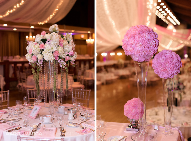 06 pink reception table flowers(pp w768 h569) - Best of 2015: Flowers
