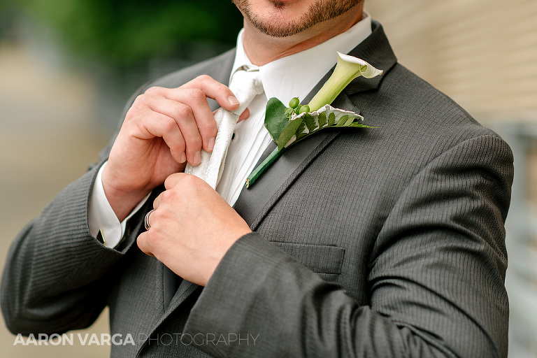 19 green white wedding boutonniere(pp w768 h512) - Best of 2015: Flowers