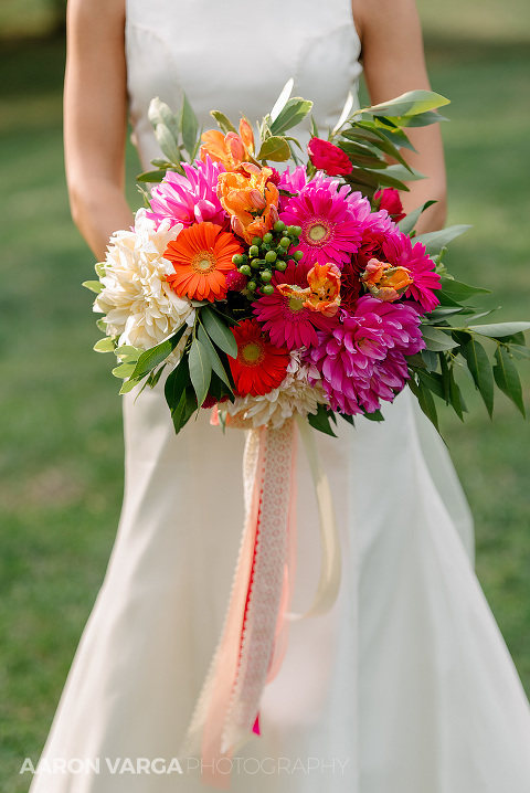 41 hot pink orange wedding bouquet(pp w480 h718) - Best of 2015: Flowers