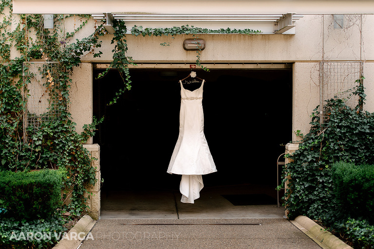 02 wedding dress hanging from parking garage(pp w768 h512) - Best of 2015: Dresses