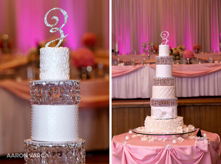06 pink silver diamont wedding cake(pp w768 h569) - Best of 2015: Cakes