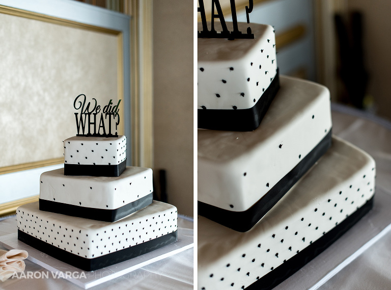 10 black white polka dot wedding cake(pp w768 h569) - Best of 2015: Cakes