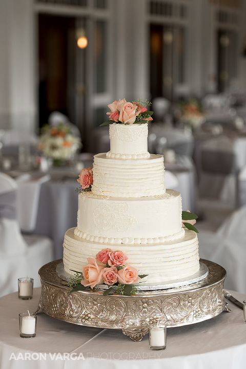 13 coral white wedding cake(pp w480 h718) - Best of 2015: Cakes