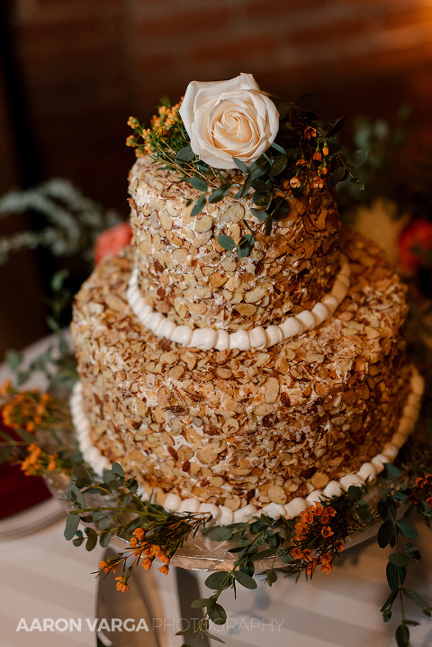 16 almond fall wedding cake(pp w480 h718) - Best of 2015: Cakes