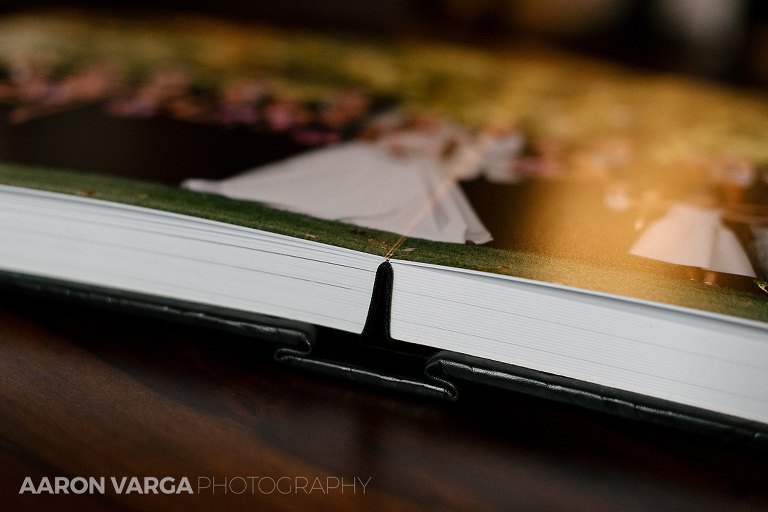 06 oglebay wedding photographer album2(pp w768 h512) - Black Leather Flush Mount Wedding Album | Oglebay Resort