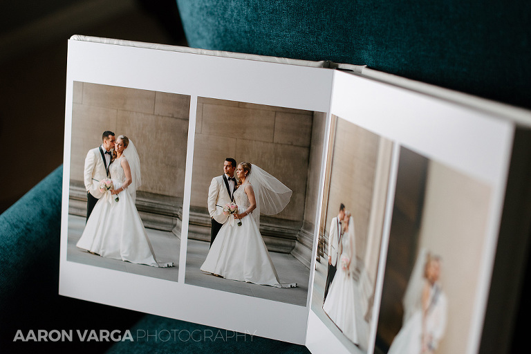 03 mellon institute wedding album(pp w768 h512) - White Leather Flush Mount Wedding Album | The Pennsylvanian