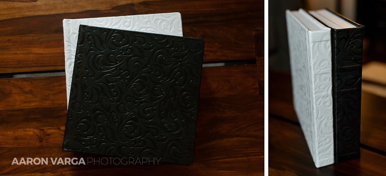13 black white wedding album sets(pp w768 h350) - White Leather Flush Mount Wedding Album | The Pennsylvanian